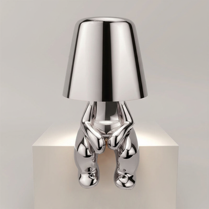 Designer Tischlampe Metallfinish -  Sitelle