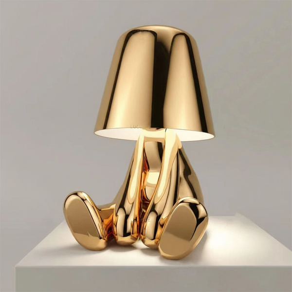 Designer-tafellamp met metalen afwerking - Sitelle