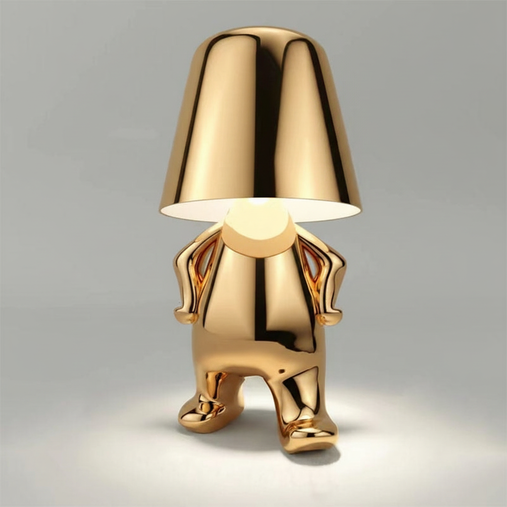 Designer Tischlampe Metallfinish -  Sitelle