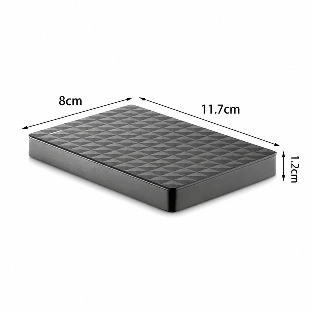 Disque noir vu en perspective avec les dimensions indiquées par des flèches : longueur, largeur et épaisseur 6