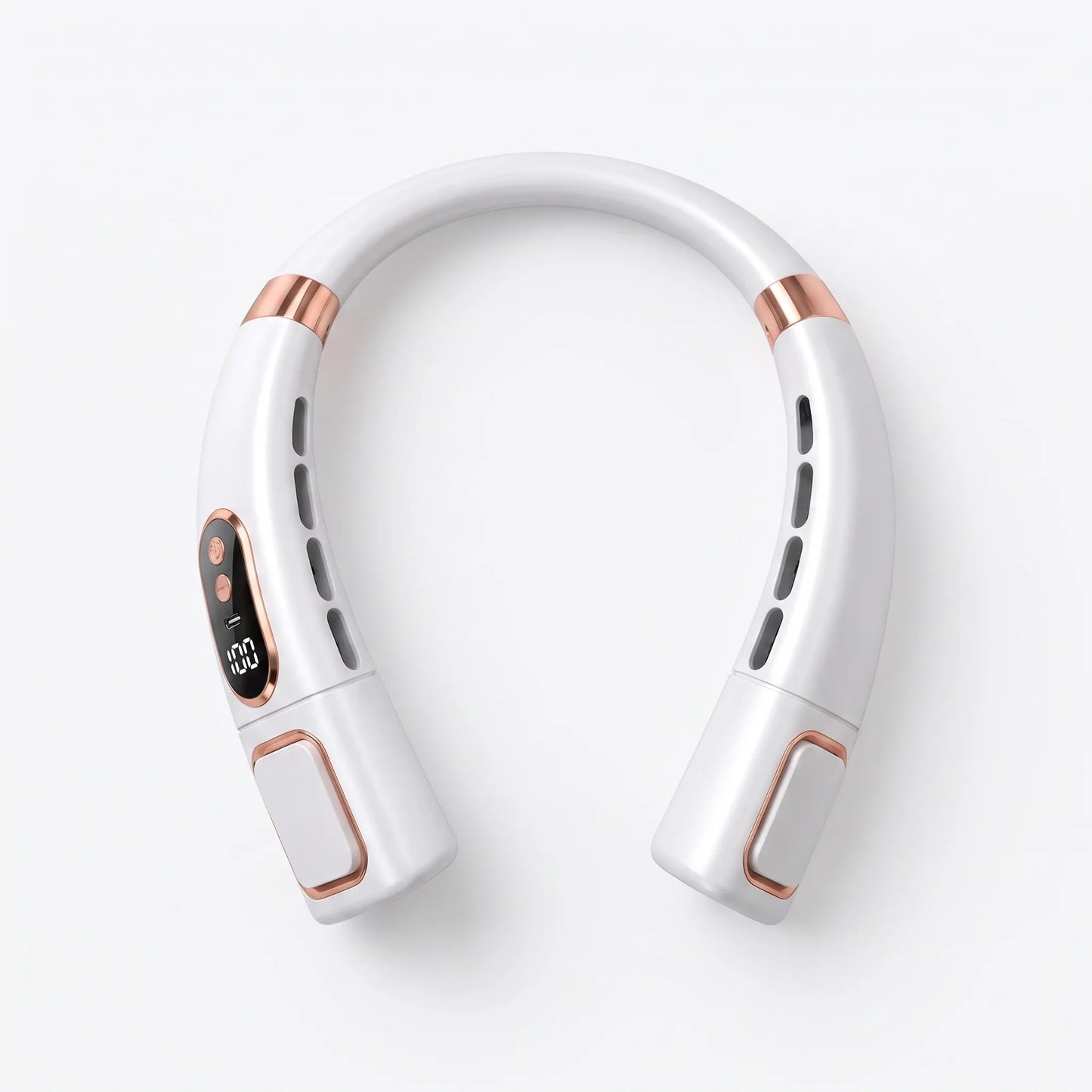 Draagbare Bladloze USB Nekventilator Voor Onderweg - Nexflow