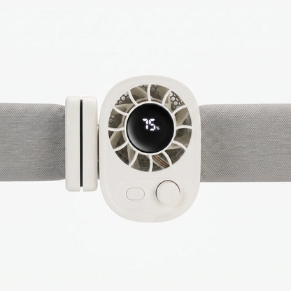 Draagbare Clipventilator Met Display - Aeroclip