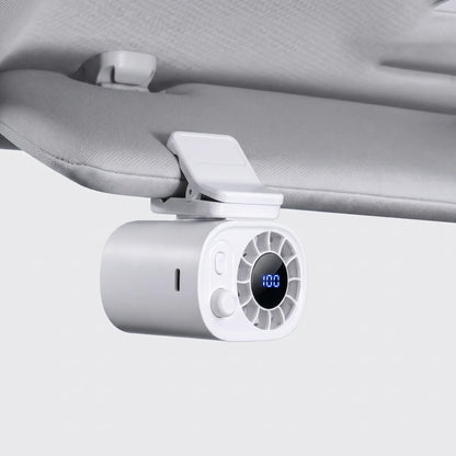 Draagbare Clipventilator Met Display - Aeroclip
