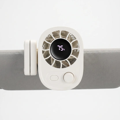 Draagbare Clipventilator Met Display - Aeroclip