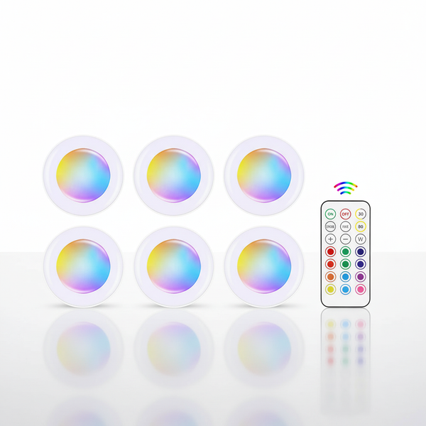 Draadloze inbouwlamp ABS - ColorBeam