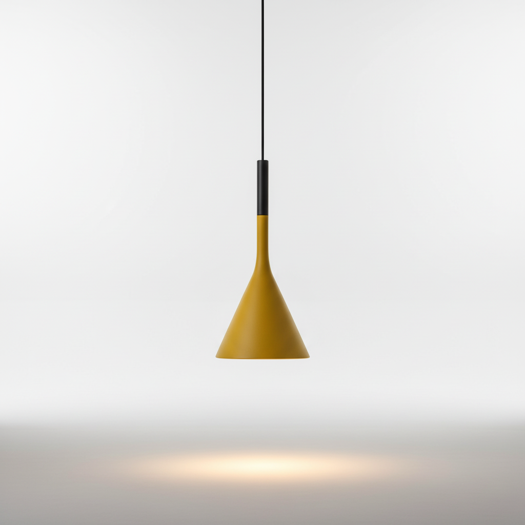 Dreieckige Metall Hängeleuchte - Triluxen