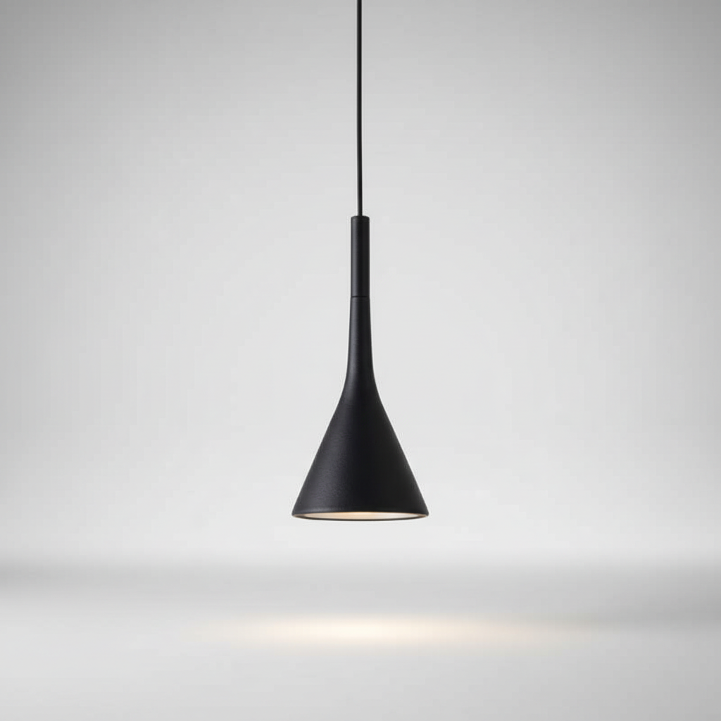 Dreieckige Metall Hängeleuchte - Triluxen