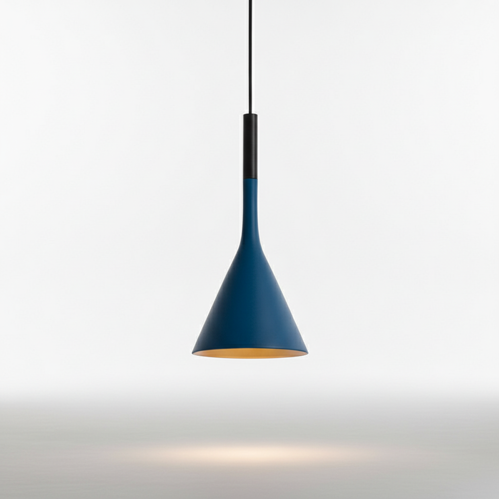 Dreieckige Metall Hängeleuchte - Triluxen