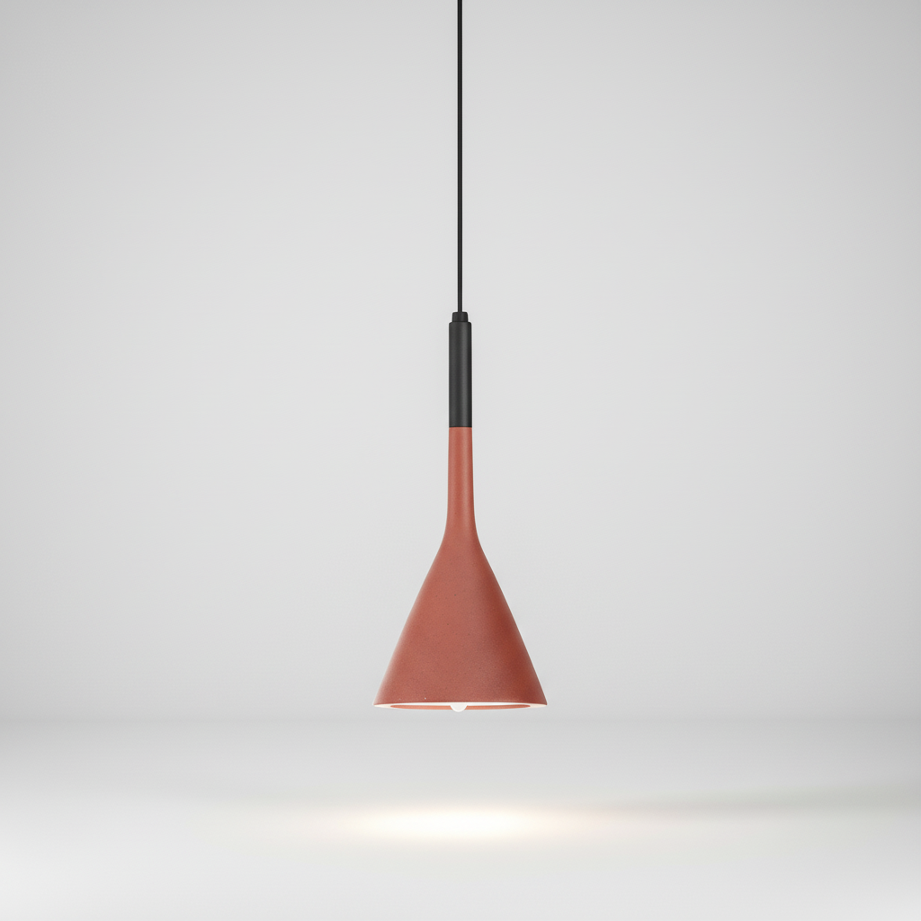 Dreieckige Metall Hängeleuchte - Triluxen