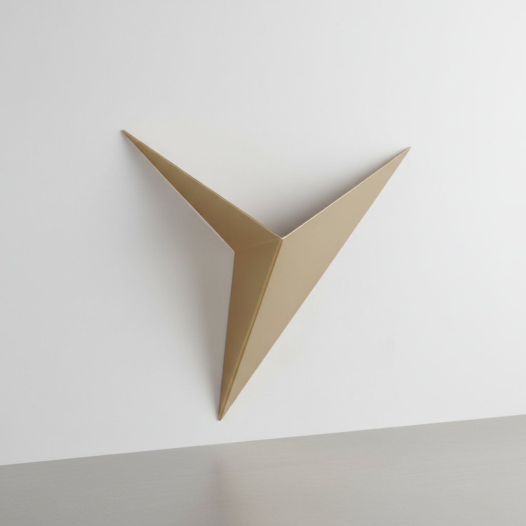 Dreieckige Minimalistische Wandlampe - TriGlow