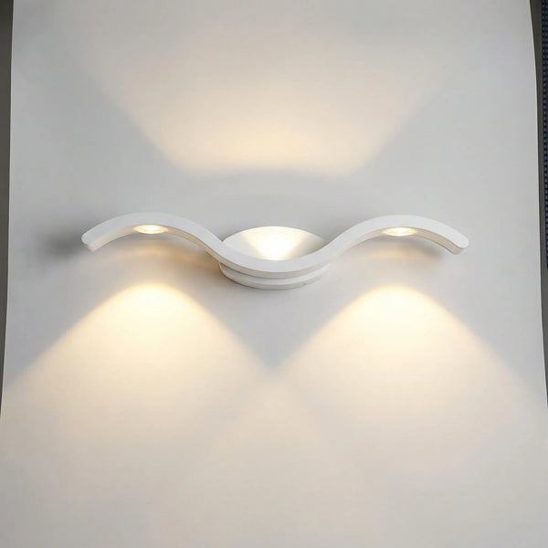 LED-wandlamp met dubbele lichtbundel - Solivio