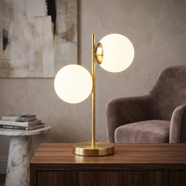 Sfeerlamp met twee bollen - Globerra