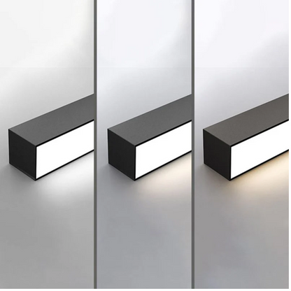 Einbaufreie Wohnzimmerbeleuchtung - Metrolinea