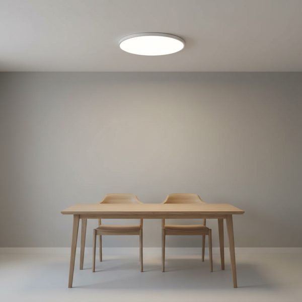 Vlakke Minimalistische Plafondlamp - AuraSphere