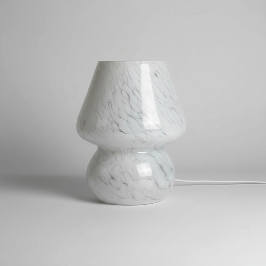 Glas Pilz Tischlampe - AuraShroom