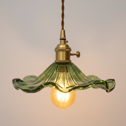 Glas Pendelleuchte Vintage -  BloomLight