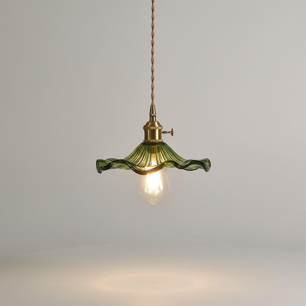 Glas Pendelleuchte Vintage -  BloomLight
