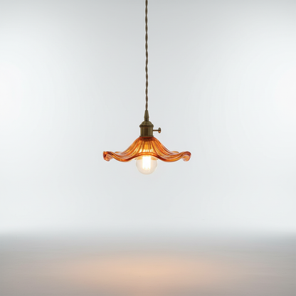 Glas Pendelleuchte Vintage -  BloomLight