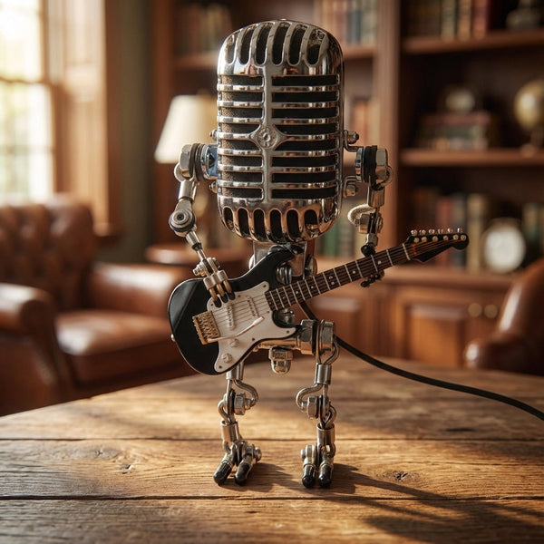 Gitaar-Thema Tafellamp - StrumBot