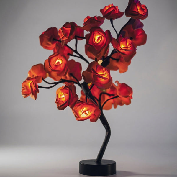 Handgemaakte florale lichtsculptuur - Glowbloom