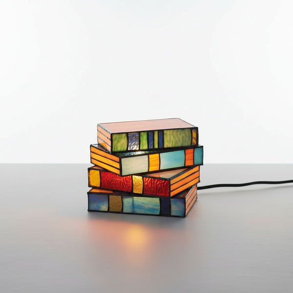 Handgemaakt kunststof lampenobject - PageLume