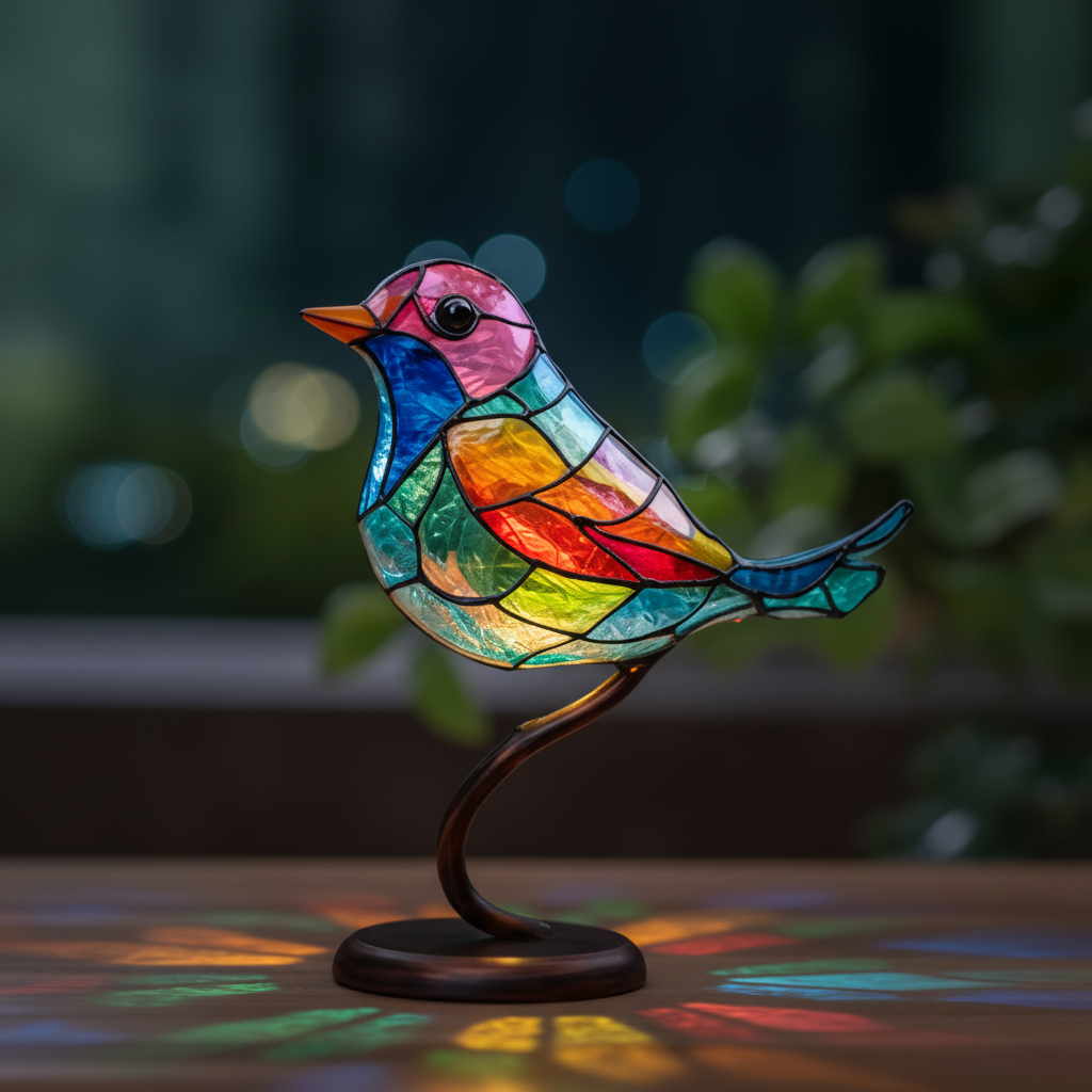 Handgefertigte Glasfigur Dekorativ -  GlassBirdia