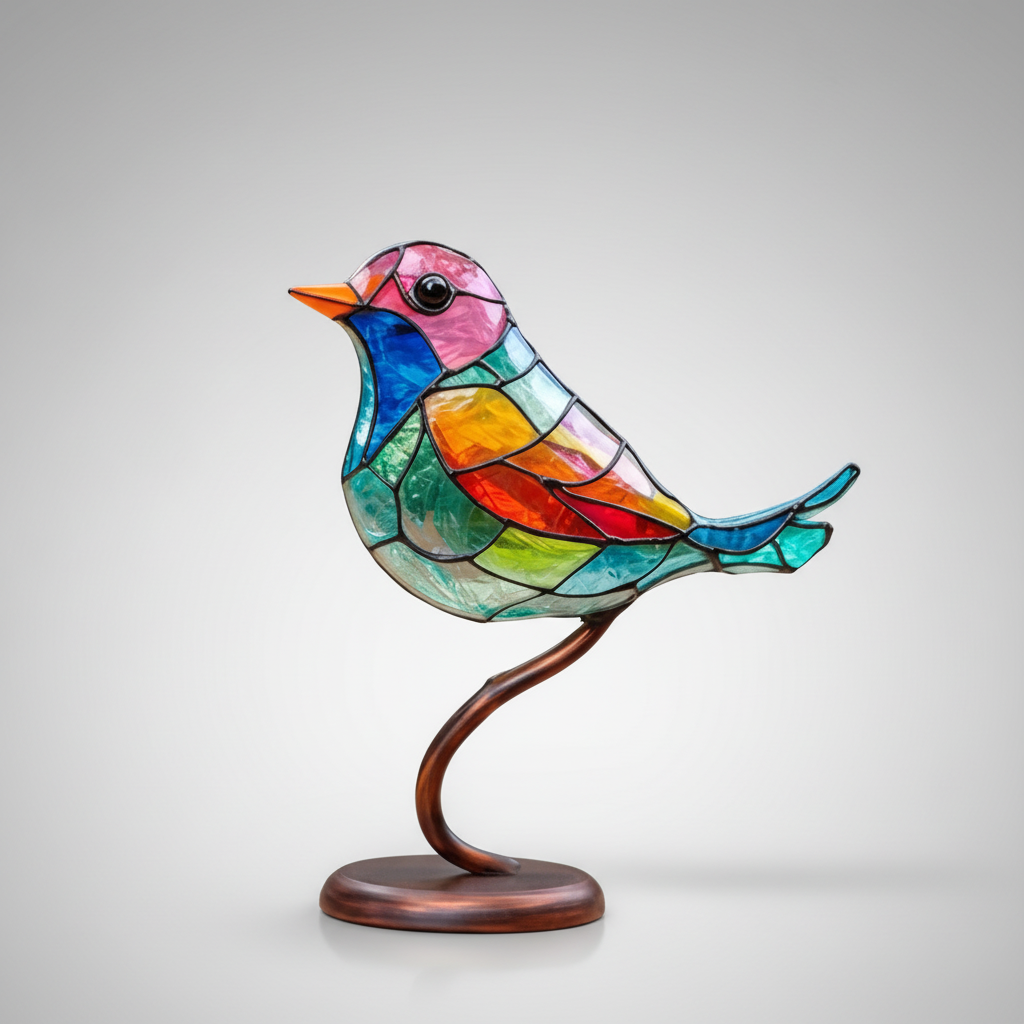 Handgefertigte Glasfigur Dekorativ -  GlassBirdia