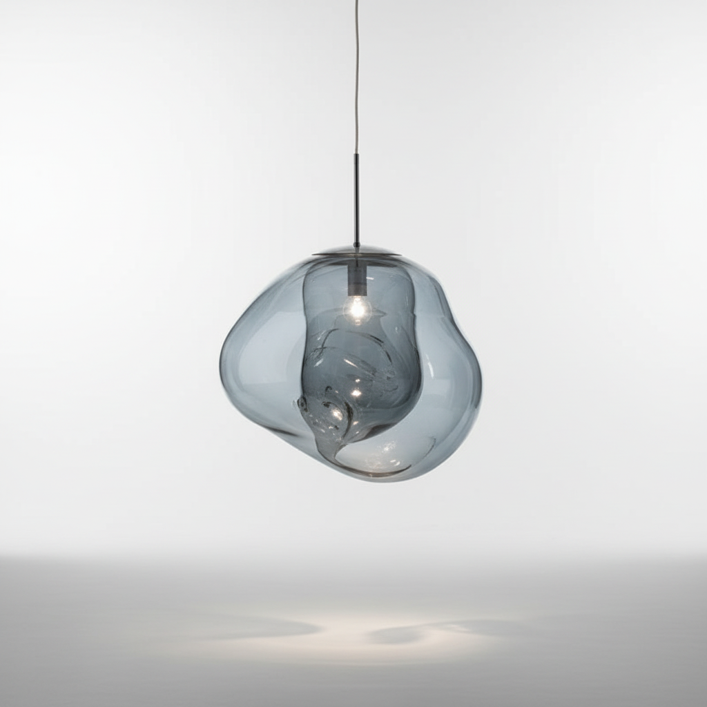 Handgeformte Kugelglasleuchte - Glassiva