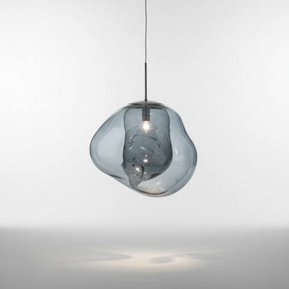 Handgeformte Kugelglasleuchte - Glassiva