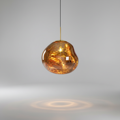 Handgeformte Kugelglasleuchte - Glassiva