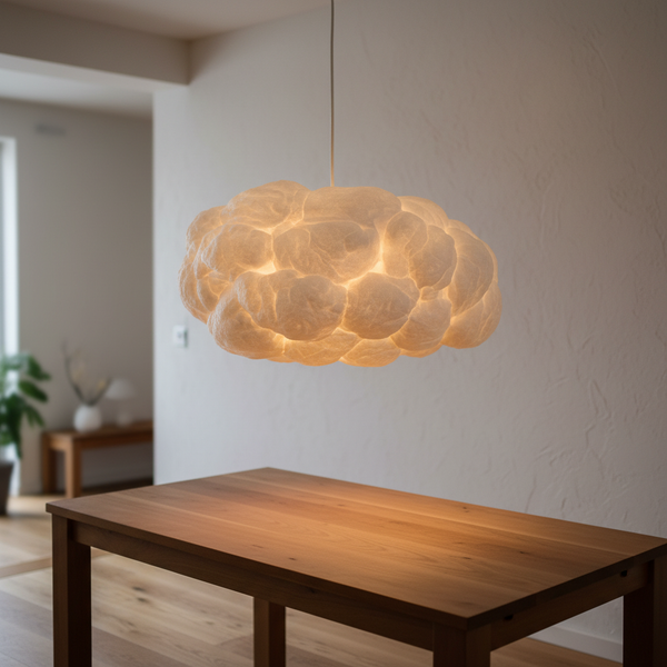 Hanglamp Wolkenvorm PVC Katoen - Cloudora