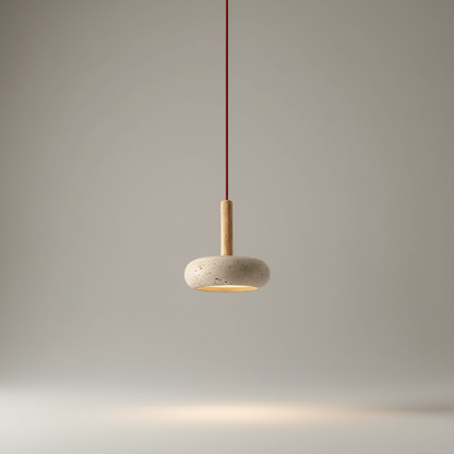 Hängende Pendelleuchte Aus Stein - TranquilRing