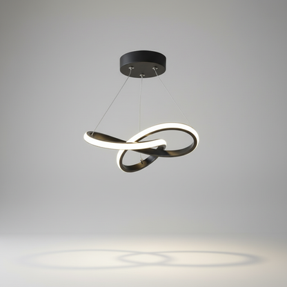 Hängende Wellenförmige Lampe - HaloWeave