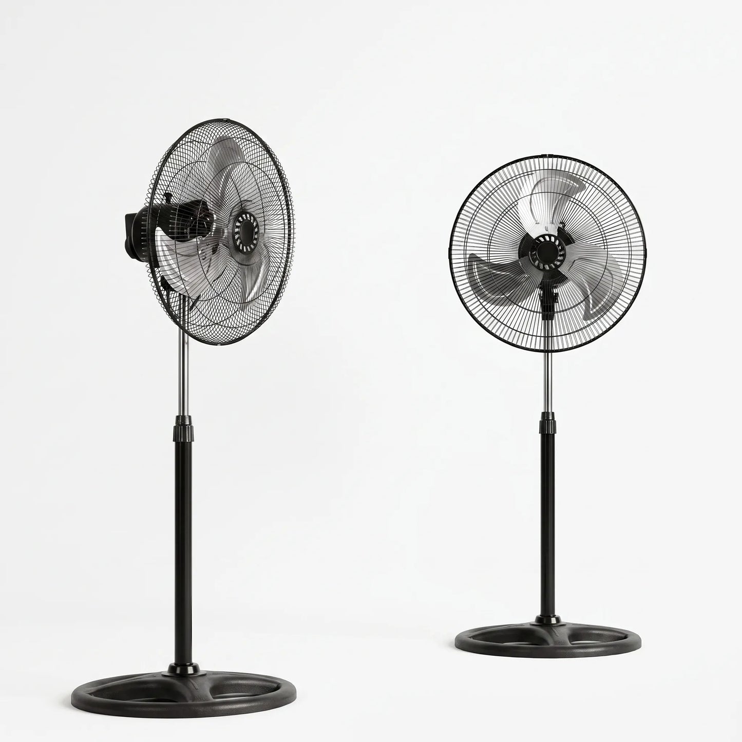 In hoogte verstelbare staande ventilator met 3 snelheden set - Breesia