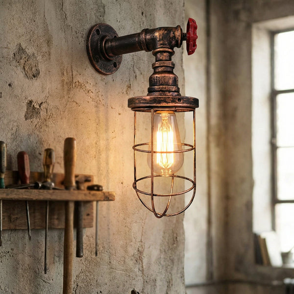 Wandlamp in industriële stijl - Aurelume