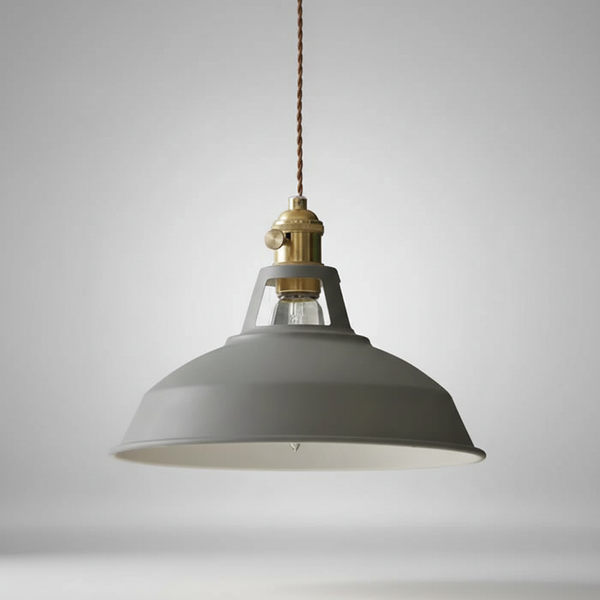 Industriële Metalen Hanglamp - IndustroGlow