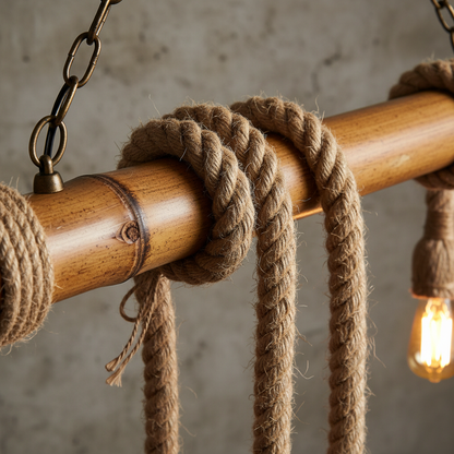 Industrieller Rope Stil - BambooLume
