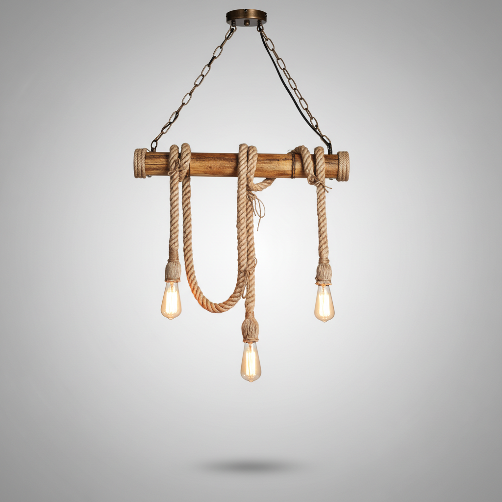 Industrieller Rope Stil - BambooLume