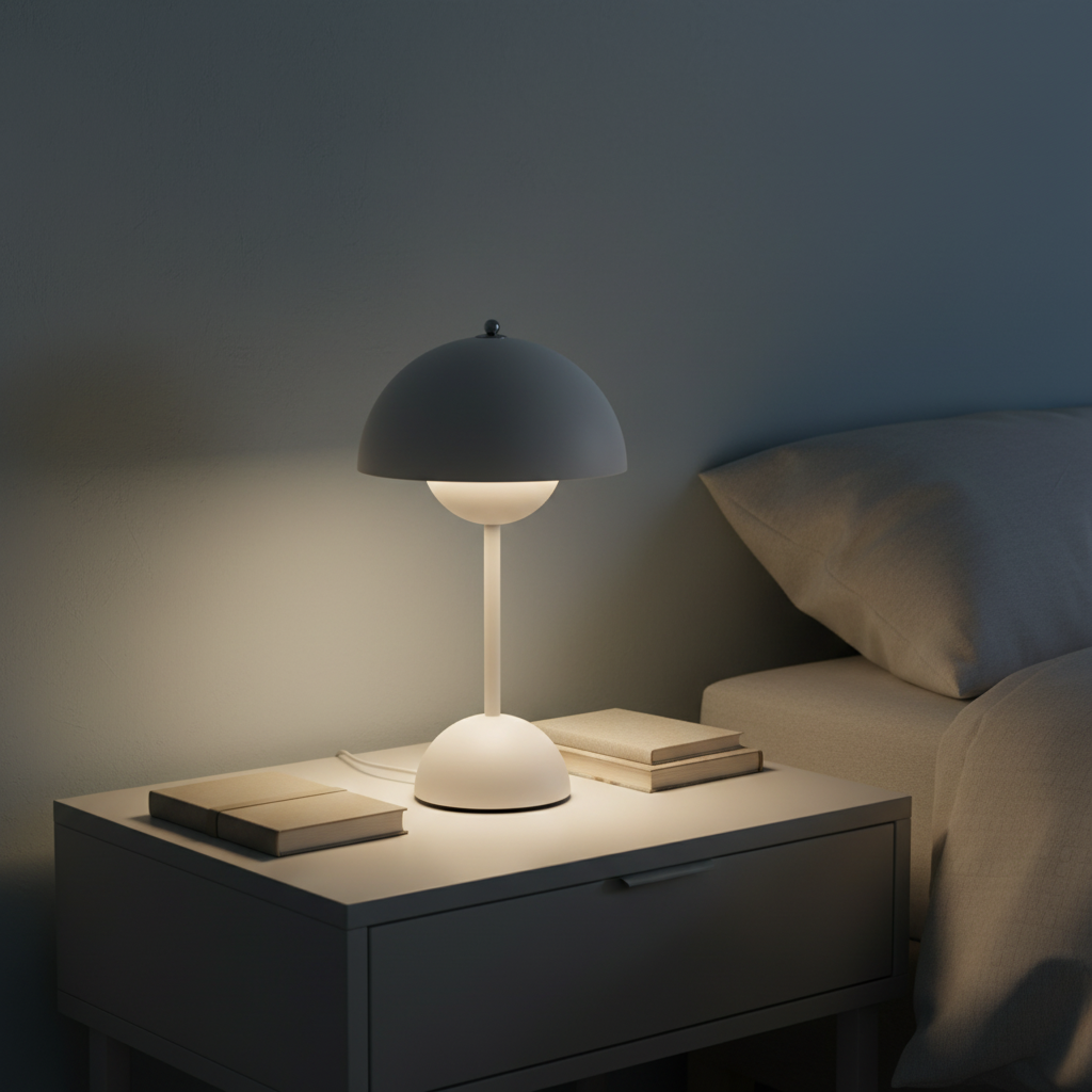 Kabellose Tischleuchte Modern -  Moonluxe