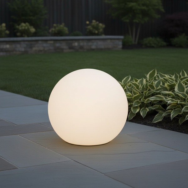 Draadloze bolvormige buitenlamp - AuraBall