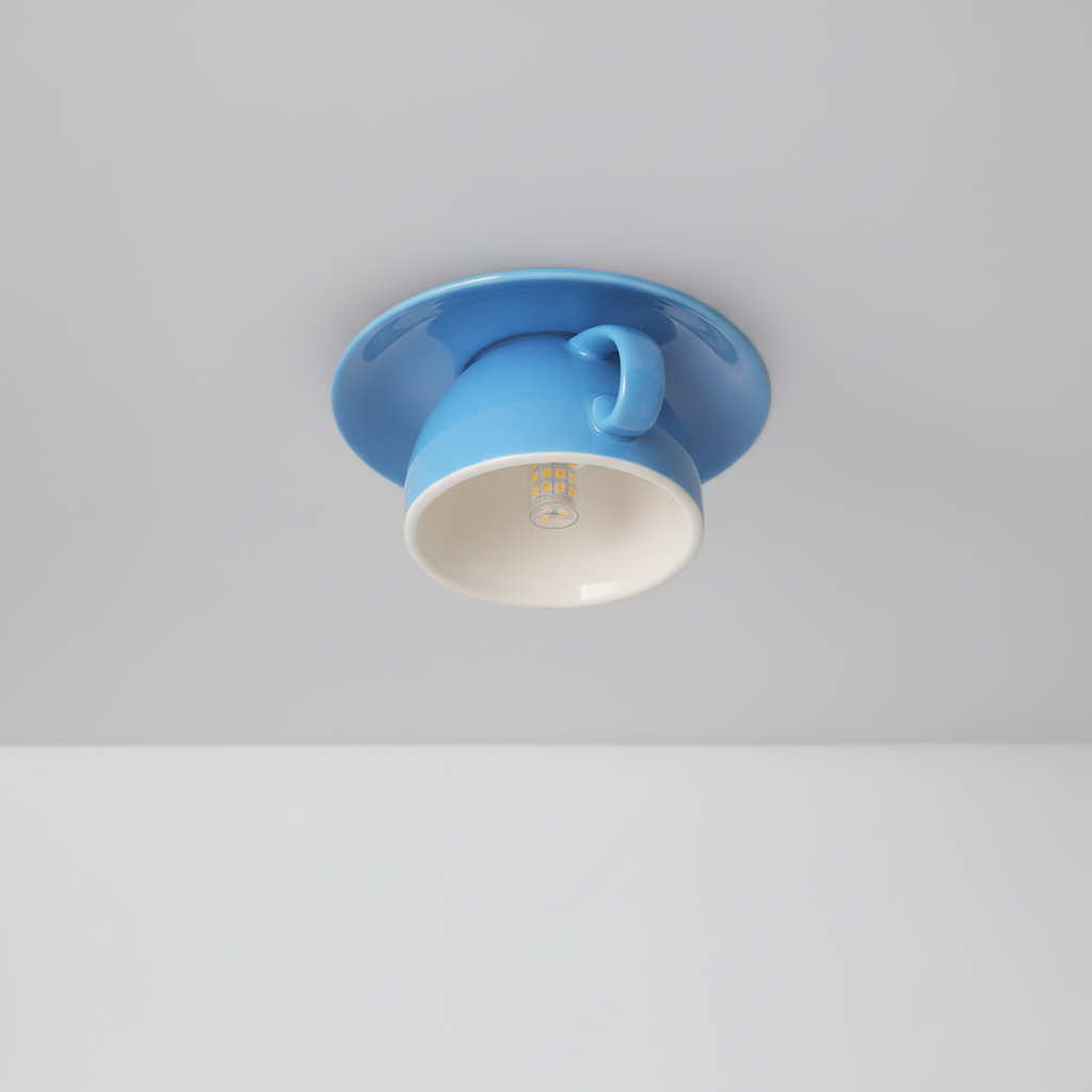 Keramik Deckenleuchte Kaffeeform - CeramiKiss