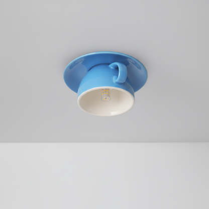 Keramik Deckenleuchte Kaffeeform - CeramiKiss