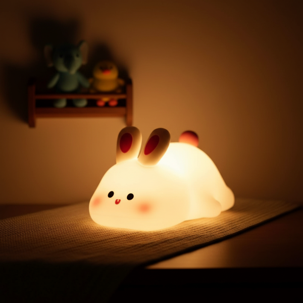 Kindernachtlicht Zacht Silikon - LunaBunny