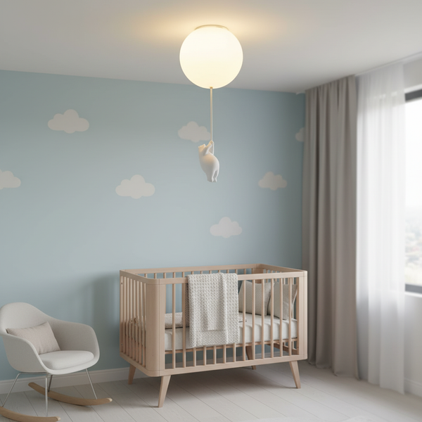 Speelse Kinderkamer Hanglamp - AirBear