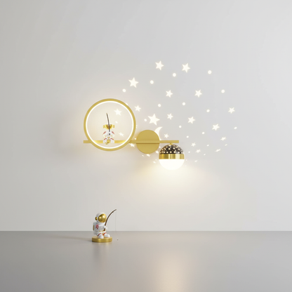 Kinderzimmer Wandleuchte Aus Metall - StarSphere