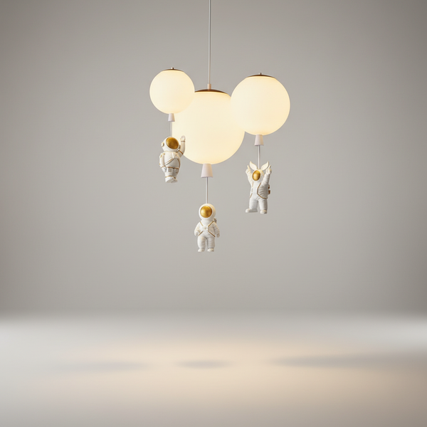 Kinderkamer thema lamp - Staronaut