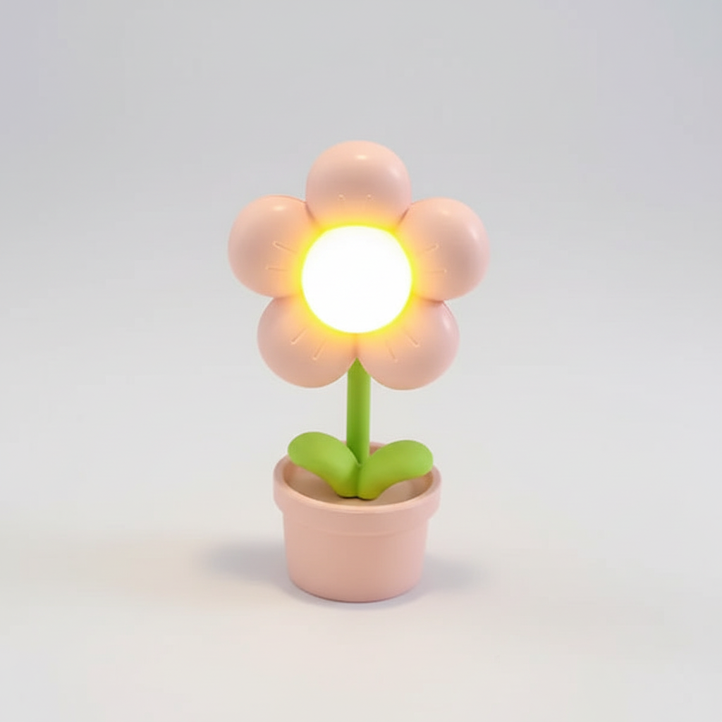 Kleine Kunststoff Tischleuchte - DaisyBeam