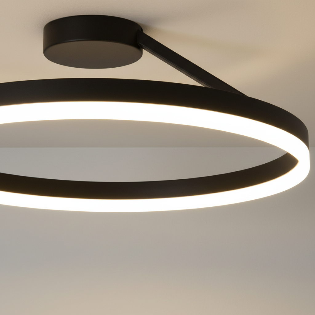 LED Deckenleuchte Metall Acryl - Glowhalo