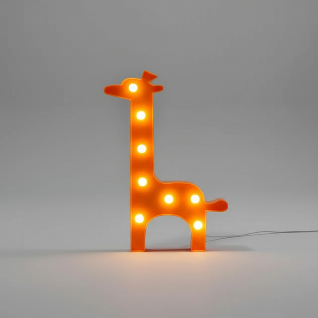 LED Tier Tischlampe - WildGlow