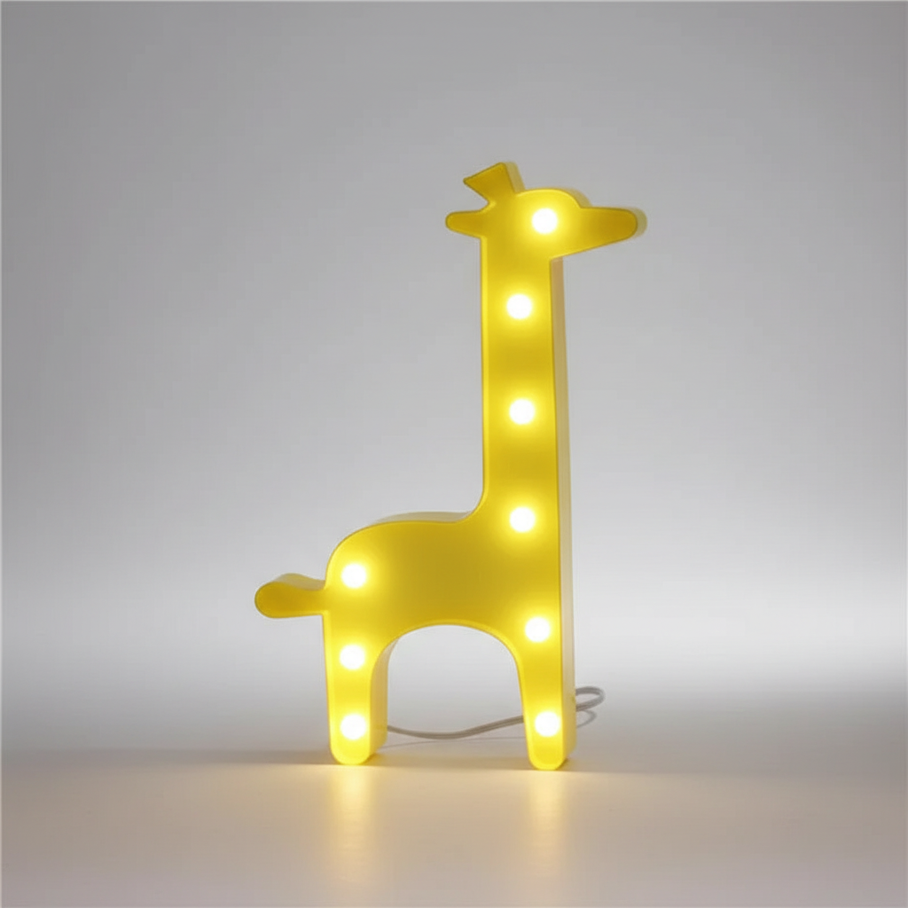 LED Tier Tischlampe - WildGlow